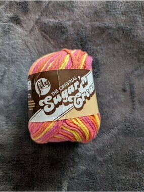 Lily Sugar 'N Cream 100% Cotton Worsted Weight Yarn 2oz, 95yrds - Playtime